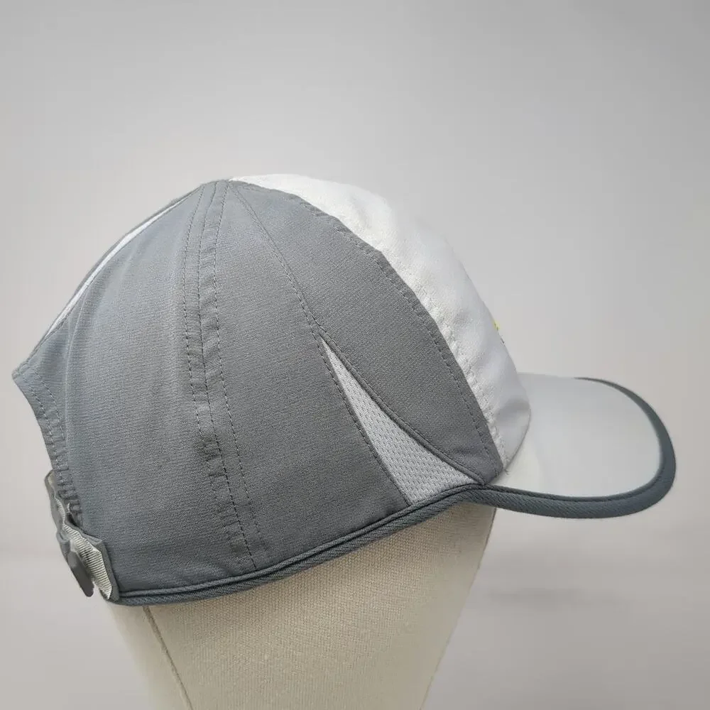 Adidas Baseball Cap Gray One Size Adizero Mesh Running Training Performance Hat